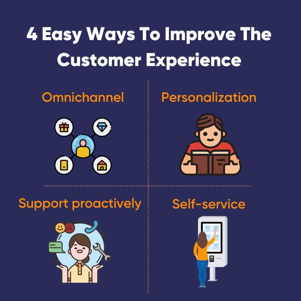 4 Easy Ways To Improve The Customer Experience