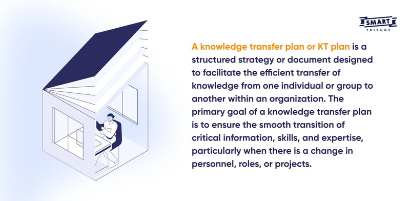 what is a knowledge transfer plan