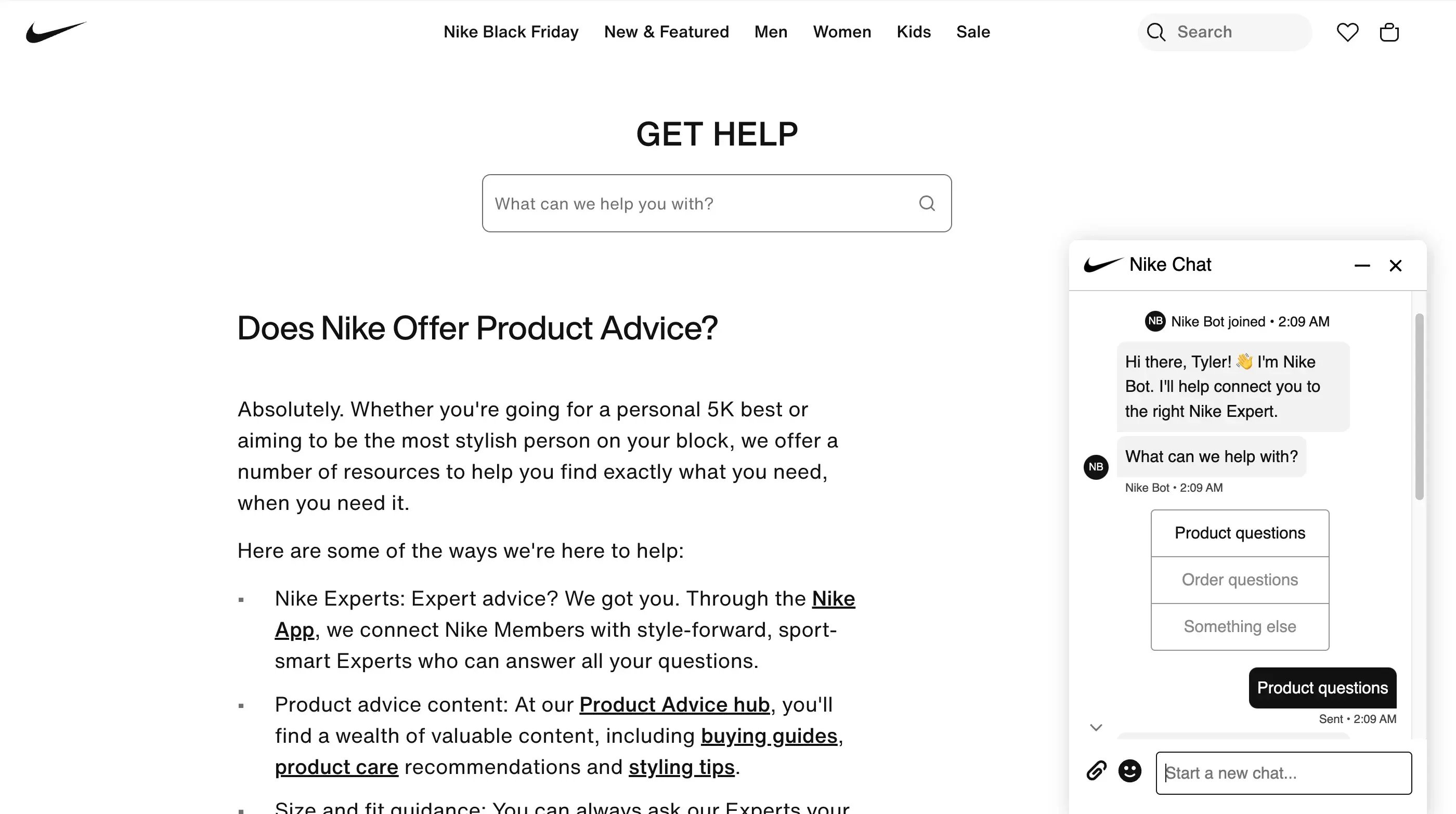 Nike Bot