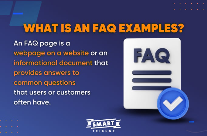 What is an FAQ EXAMPLES