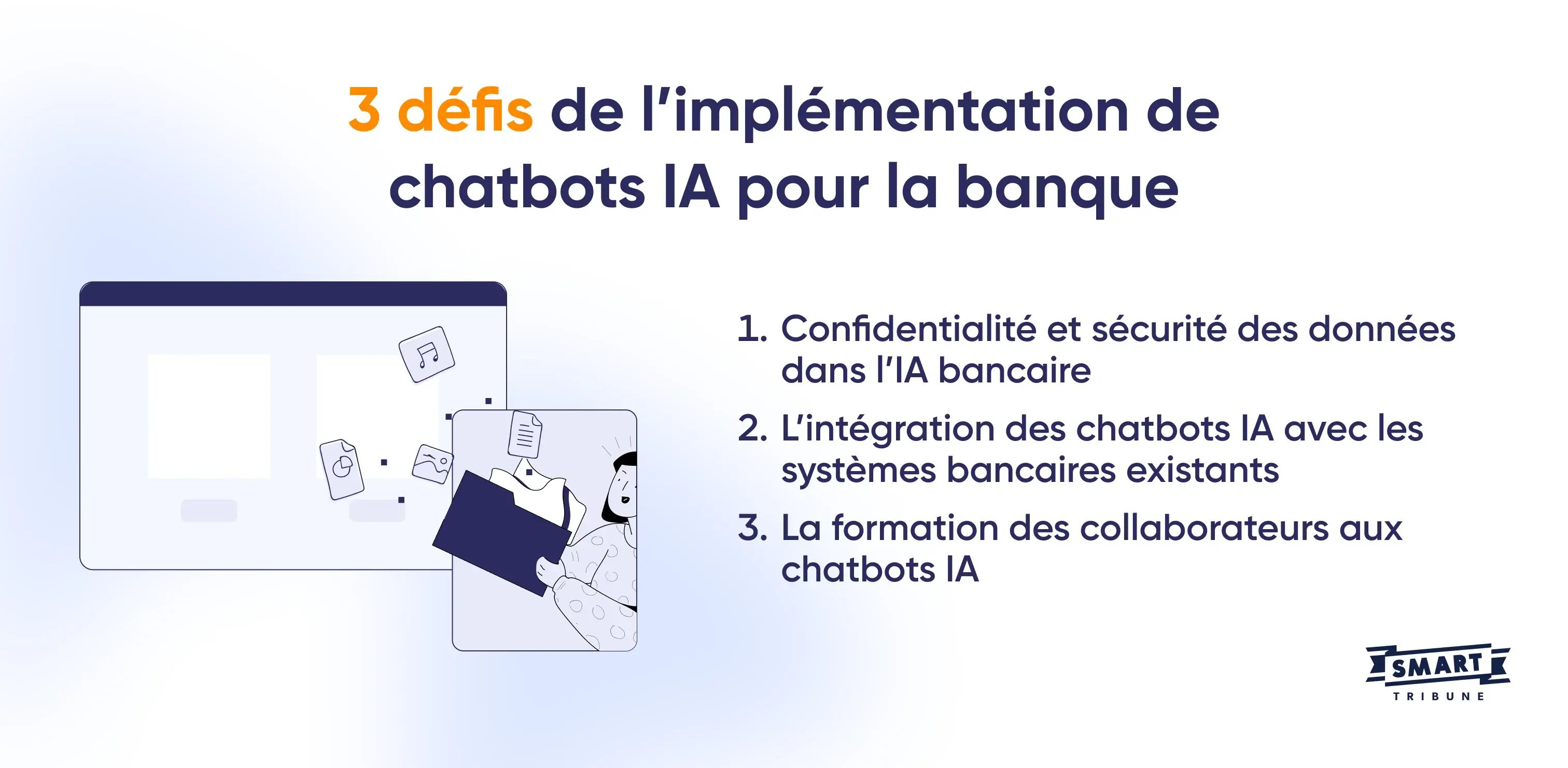 les défis de l’implémentation de chatbots IA pour la banque