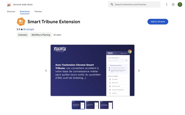 smart tribune extension