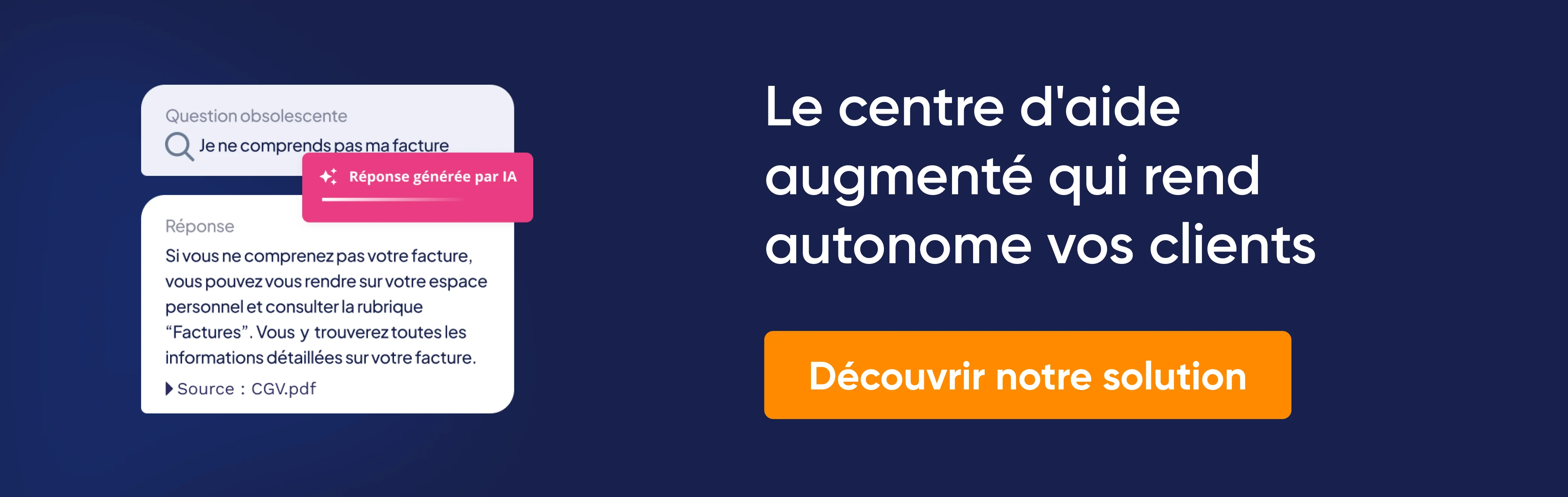 Créer une page qui répond à une question précise