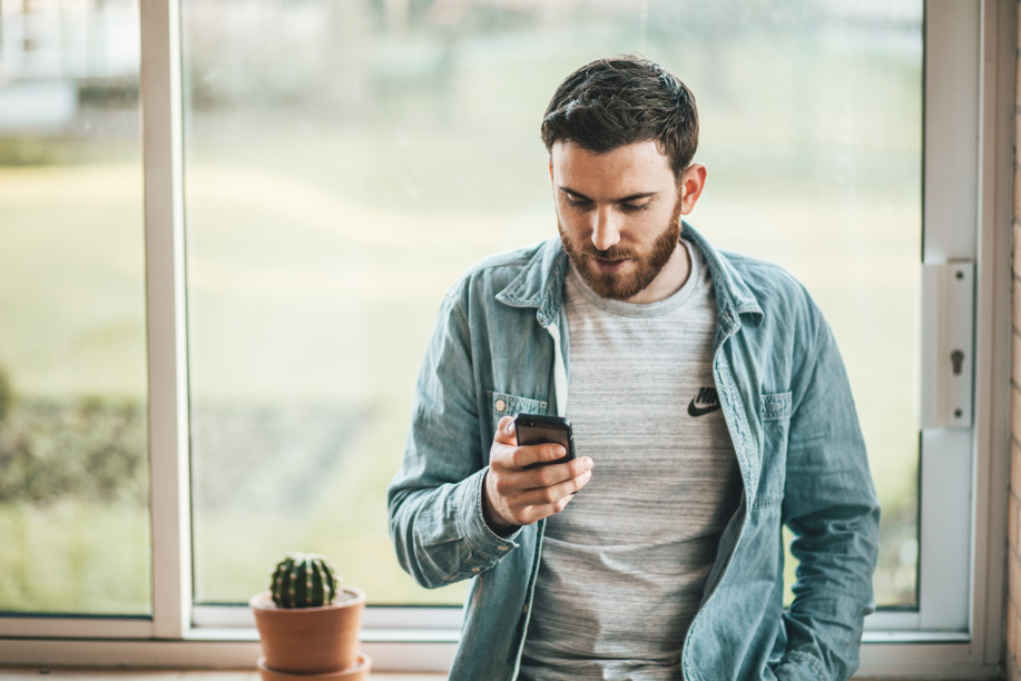 client interagissant avec un chatbot
